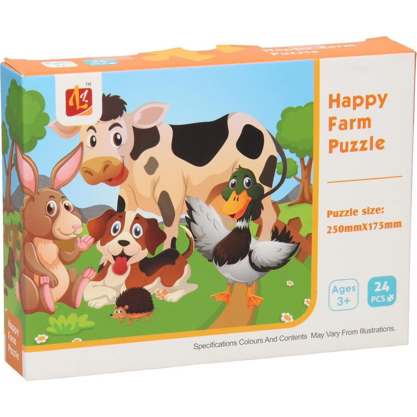 Puzzle Bauernhof, 24 Teile. (24 Teile) (58582709)