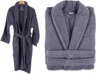Produktbild Berilo Grauer Bademantel 500gr m/l (L, M)