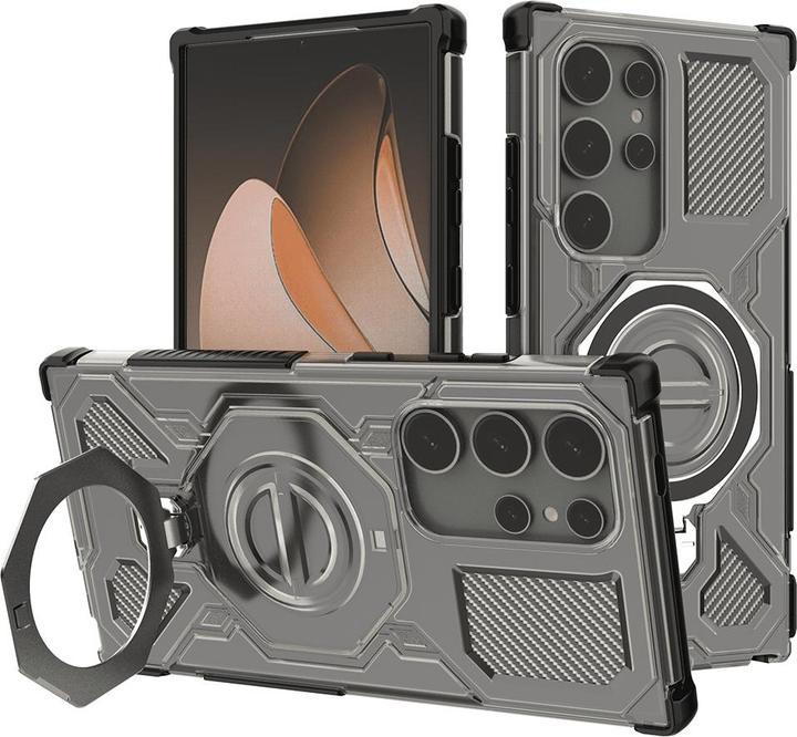 Image du produit Techsuit - Carbon Shield PRO - Samsung Galaxy S24 Ultra - Smoke Black (Samsung Galaxy S24 Ultra)