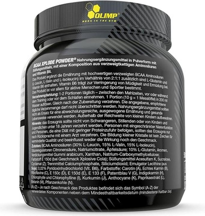 Produktbild Olimp Sport Nutrition BCAA Xplode (1 Stück, Pulver, 500 g)