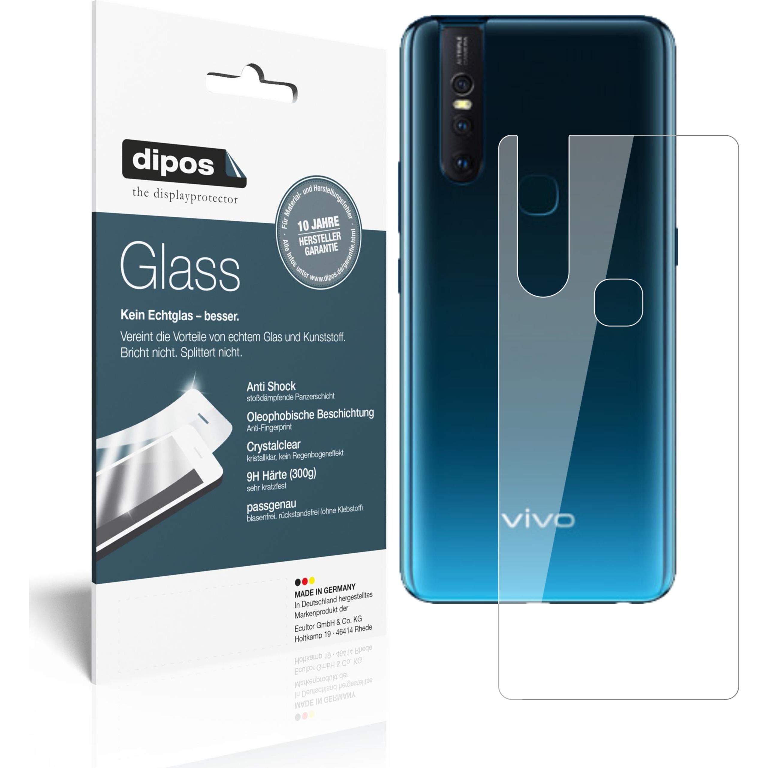 Dipos Displayschutz Anti-Shock (1 Stück, Vivo S1 Pro), Smartphone Schutzfolie, Transparent