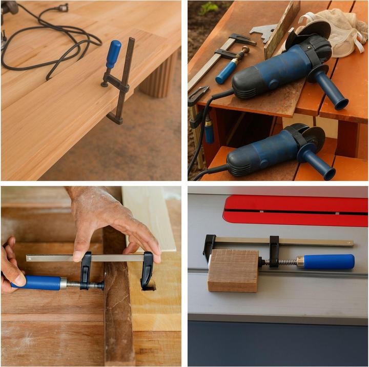 Produktbild Velleman SCHRAUBZWINGE 100 mm x 50 mm (100 mm)