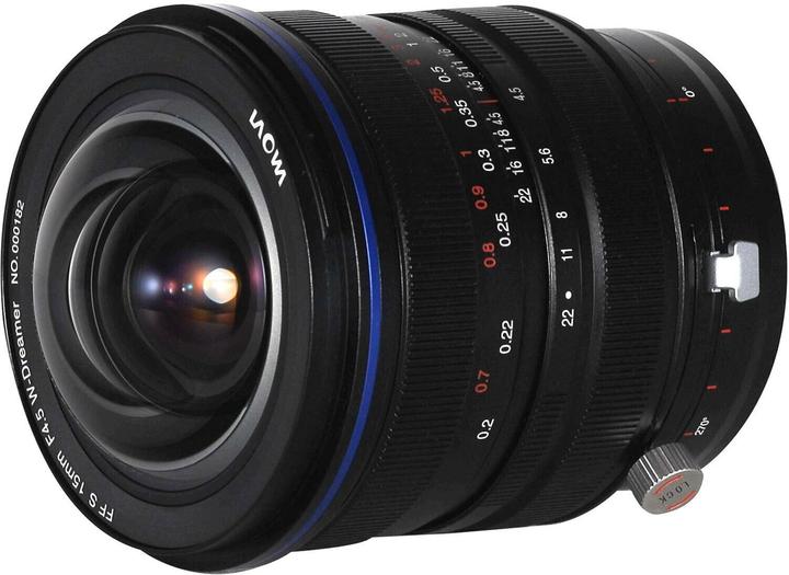 Productafbeelding Venus Optic Laowa 15mm f/4.5 Zero-D Shift Canon EF (Canon EF, Middenformaat, Volledig formaat)