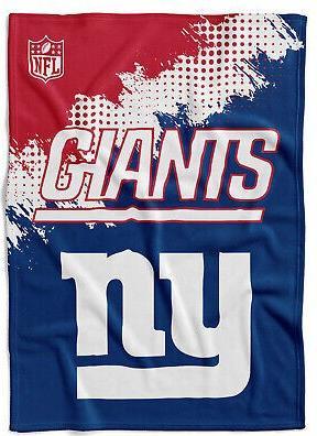 Actual product image Great Branding New York Giants Flannel Decke /Throw "CORNER" 150x200cm (150 x 200 cm)
