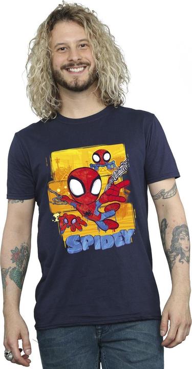 Immagine prodotto Spidey And His Amazing Friends Flying Maglietta Uomo (XL)