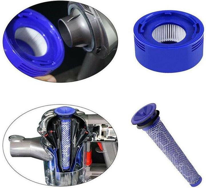 Produktbild Hermex Alternative Ersatzstaubsaugerfilter-Set für Dyson Vor- und Nachmotor