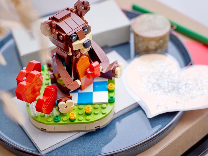 Produktbild LEGO Valentinstag-Bär (40462, LEGO Classic)