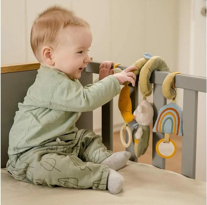 Image du produit Fehn Kinderwagenspielzeug Activity-Spirale Natur Bär