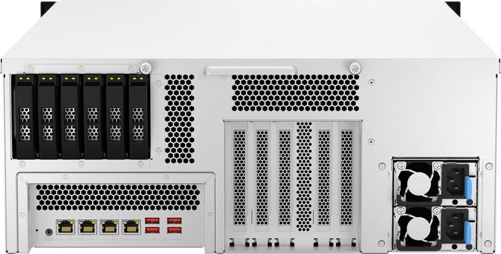 Actual product image QNAP TS-h3087XU-RP-E2378-64G Intel Xeon E-2378 8 Cores/16 Threads 64GB ECC DDR4 4x16 30-Bay 4U rackm (0 TB)