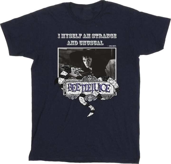 Produktbild Beetlejuice Strange And Unusual TShirt Mädchen (128)