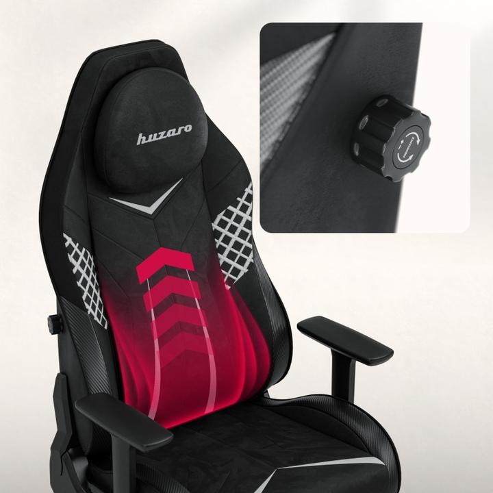 Produktbild Huzaro Fotel gamingowy zamszowy Force 8.3 Carbon Black