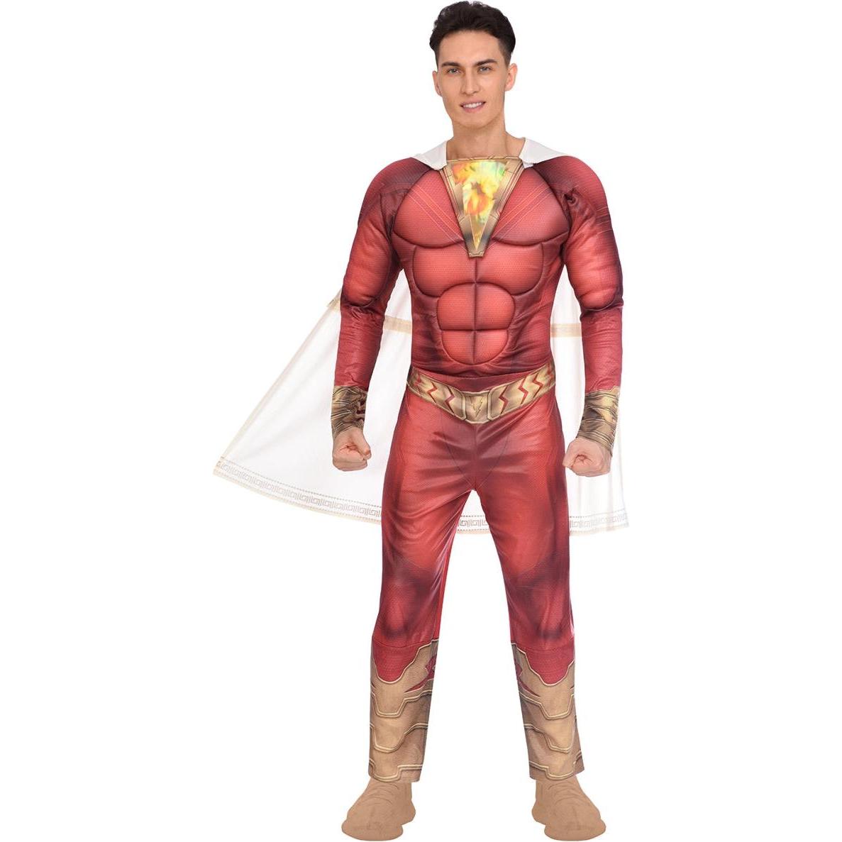 Amscan Erwachsenenkostüm Shazam Grösse XL (XL)
