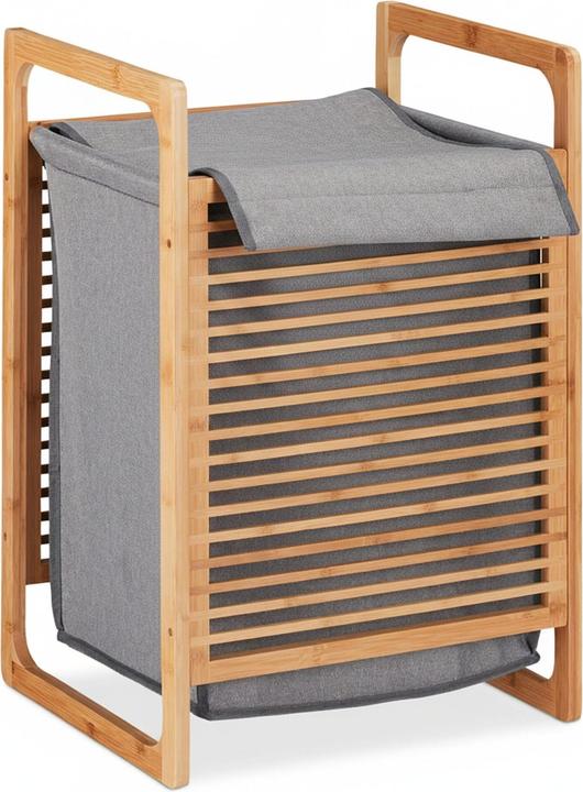 Image du produit Relaxdays Panier à linge à couvercle (43 l)