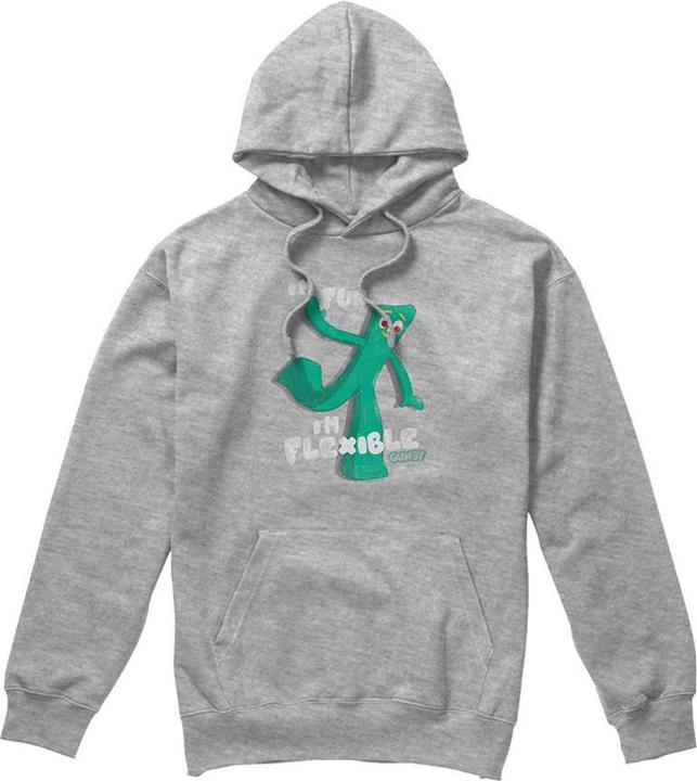 Produktbild Gumby I'm Flexible Kapuzenpullover meliert (L)