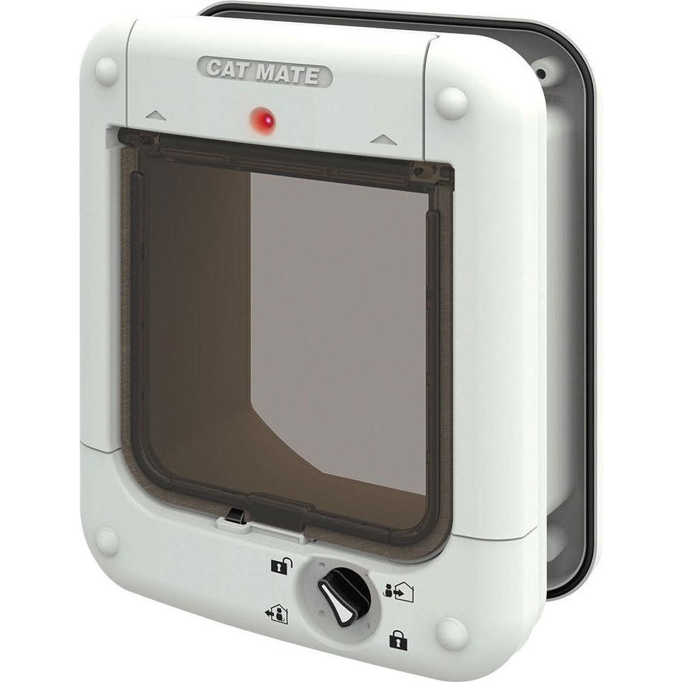 Meilleurs prix pour Cat Mate Mikrochip Katzenklappe (Chatière à micropuce), Chatière + filet pour chat