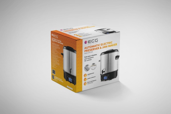 Actual product image ECG Electric conservator and jam maker MHZ 270 SD (27 l)