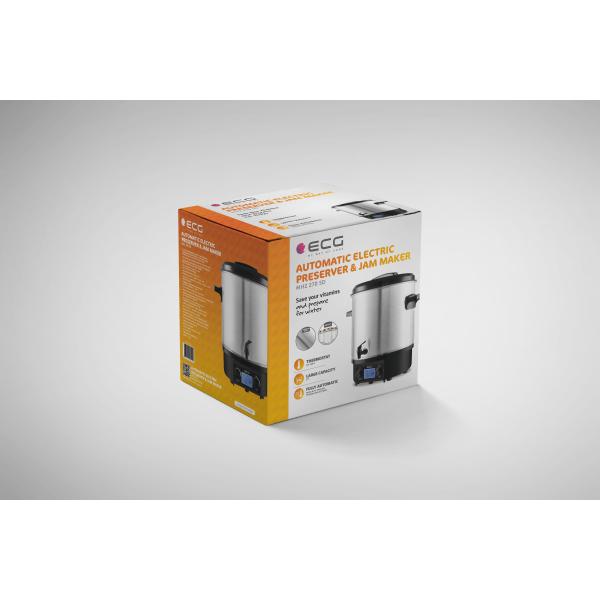 Thumbnail - ECG Electric conservator and jam maker MHZ 270 SD, Einkochautomat, Schwarz, Silber