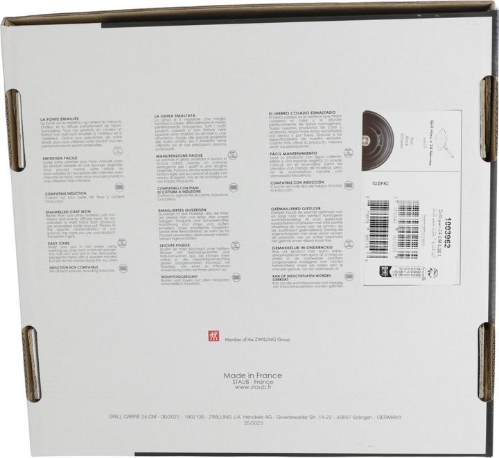 Produktbild Staub Grillpfanne (24 cm, Grillpfanne, Gusseisen)
