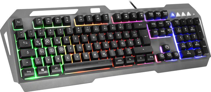 Immagine prodotto Speedlink LUNERA Wired, USB Gaming Keyboard tedesca retroilluminata, QWERTY, Windows® Nero (DE, Cablato)