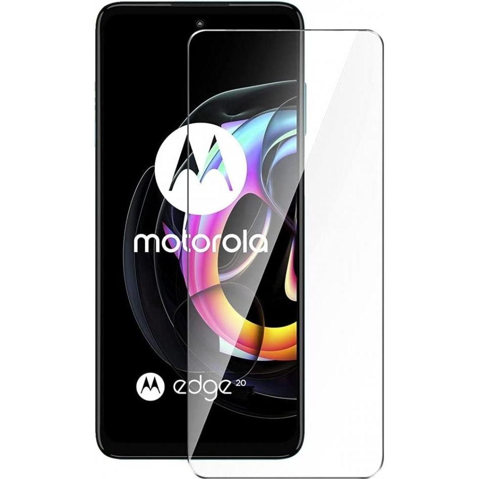 Screenguard Motorola Edge 20 Panzerglas Schutzfolie Case Friendly Design (1 Stück, Motorola Edge 20), Smartphone Schutzf...