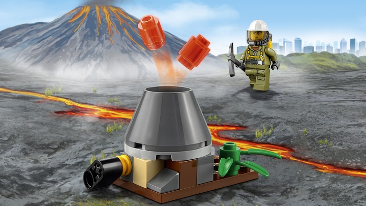 Produktbild LEGO City Vulkan Starter-Set (60120, LEGO City)