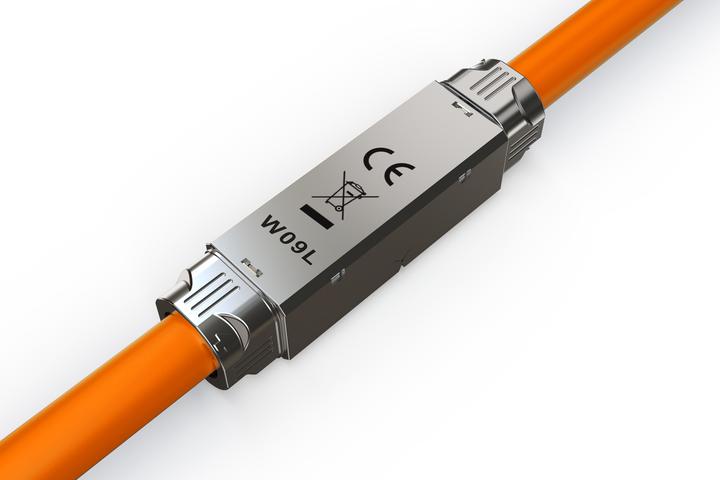 Actual product image Digitus Cat. 6A CAT Connector (Coupling for field applications), 500 MHz