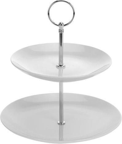 Actual product image No Name Food Stand Porcelain 2 Layer