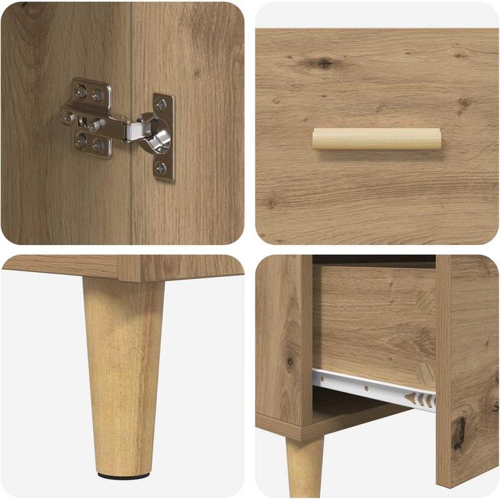 Produktbild vidaXL Wohnzimmer Sideboard (34 x 69.50 x 90 cm)