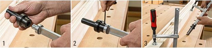 Actual product image Bessey Workbench adapter TW16AW20 (16 mm)