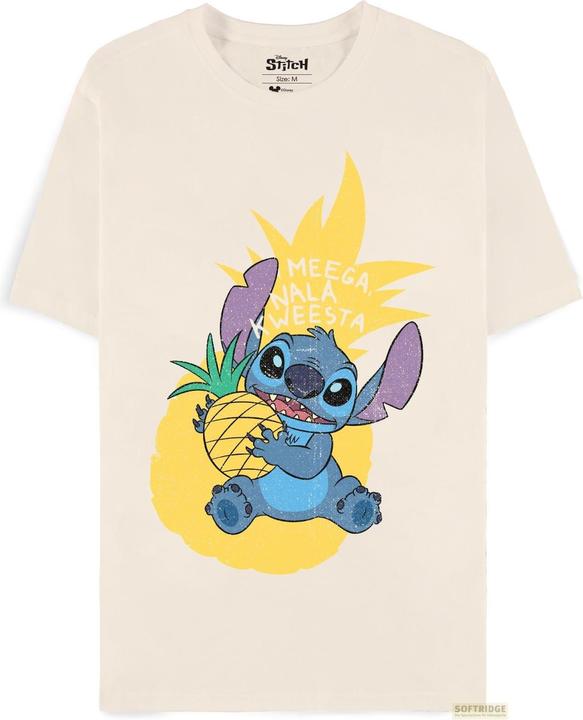 Actual product image Difuzed Lilo & Stitch T-Shirt Pineapple Stitch (M) (M)