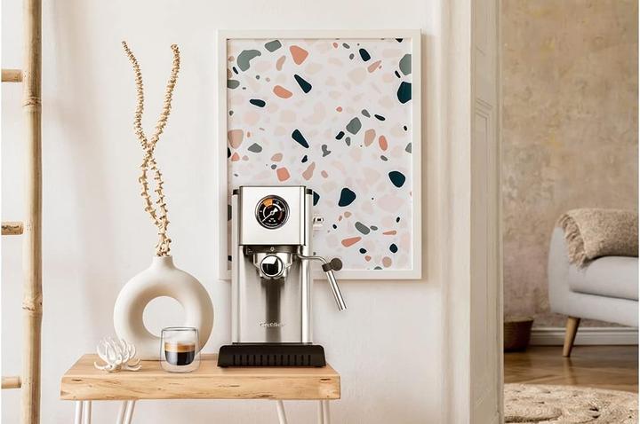 Image du produit Catler Barista Express ES300 Espresso Machine Cappuccino and Latte Italian Pump 20 Bar and Milk Frother