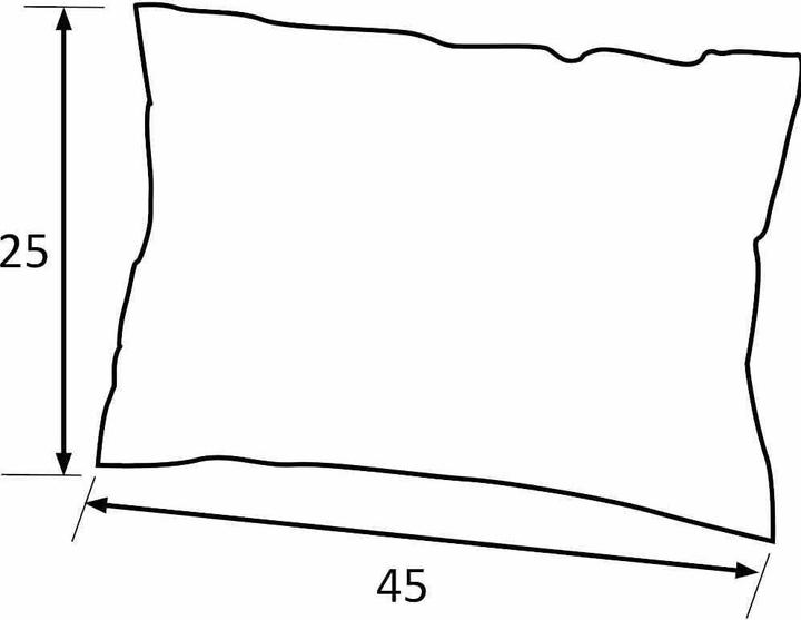 Image du produit Siena Garden Coussin Bella, 45x25 cm, adapté aux meubles de salon, housse en polypropylène en/à... (45 x 25 x 13 cm)
