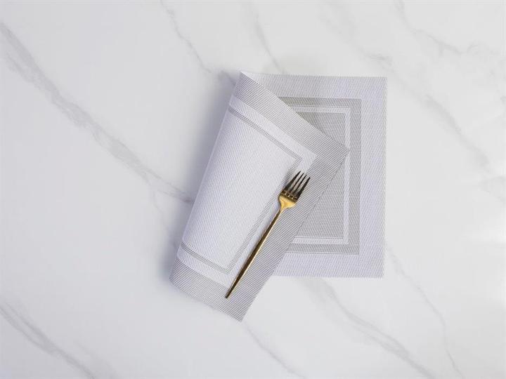 Image du produit GuGus Set de table light gris/gris 45x30cm réversible (45 x 30 cm)