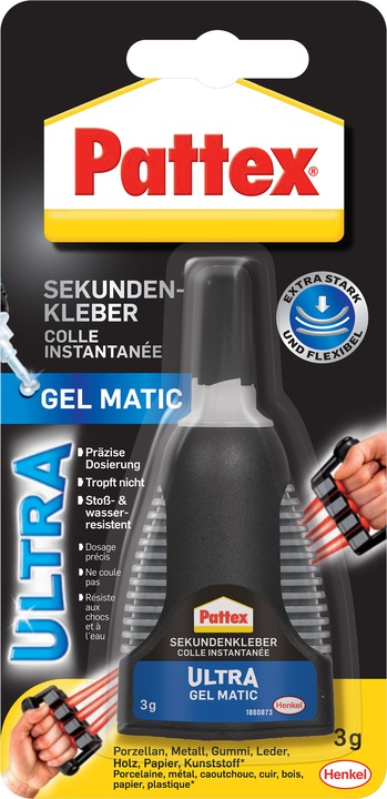 Image du produit Pattex Ultragel Matic (3 g)