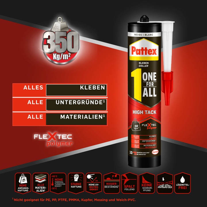 Actual product image Pattex One For All High Tack (440 g)