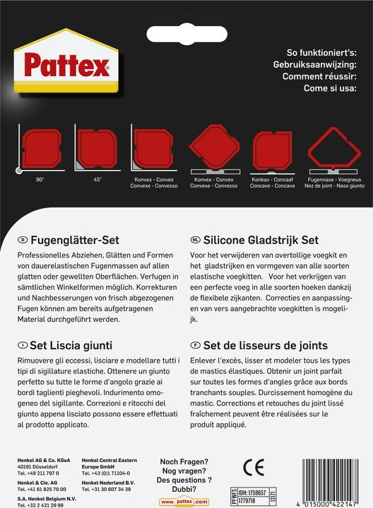 Pattex Fugenglätter Set
