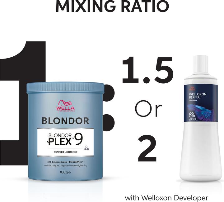 Actual product image Wella BlondorPlex Powder (Blond)