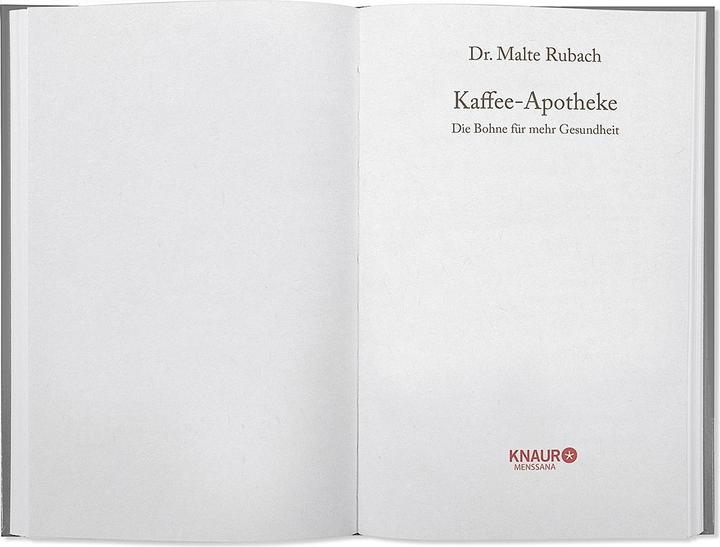 Produktbild Kaffee-Apotheke (Deutsch, Malte Rubach, 2019)