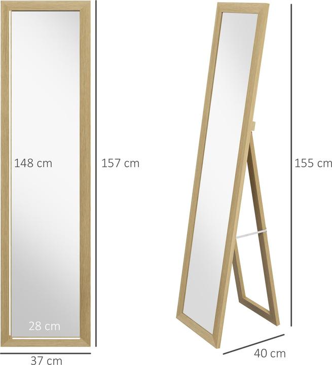 Actual product image Homcom Dressing mirror (40 x 155 cm)