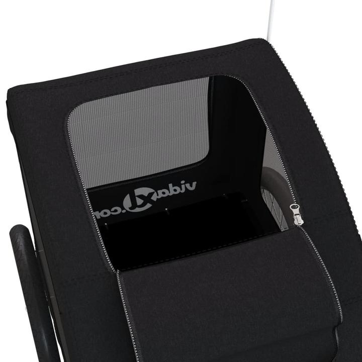 Produktbild vidaXL Fahrradanhänger Hund