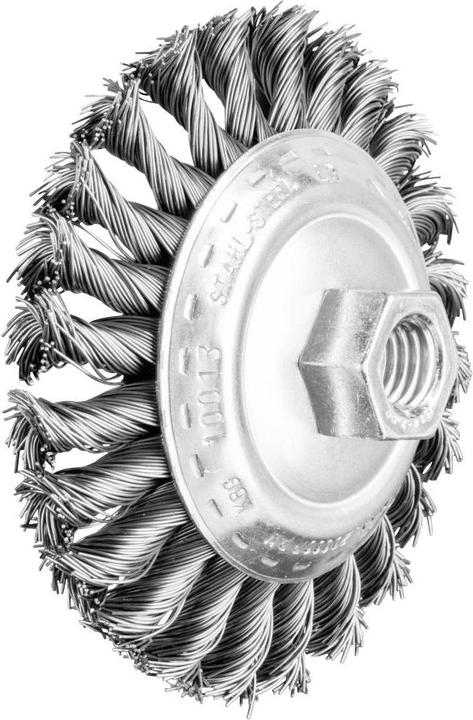 Actual product image Pferd Knotted cone brush KBG Ø 100 x 13 mm M14 wire 0,50 for angle grinder 1 pc.