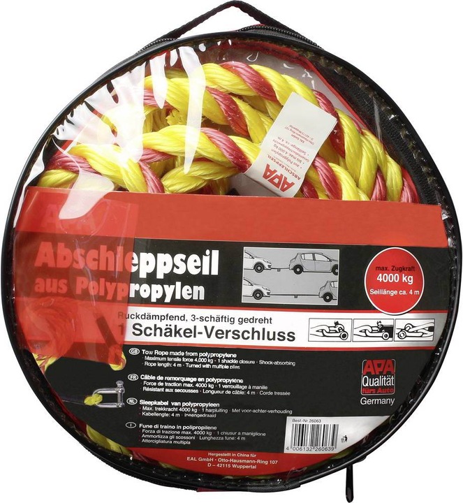 Produktbild APA Abschleppseil 4to