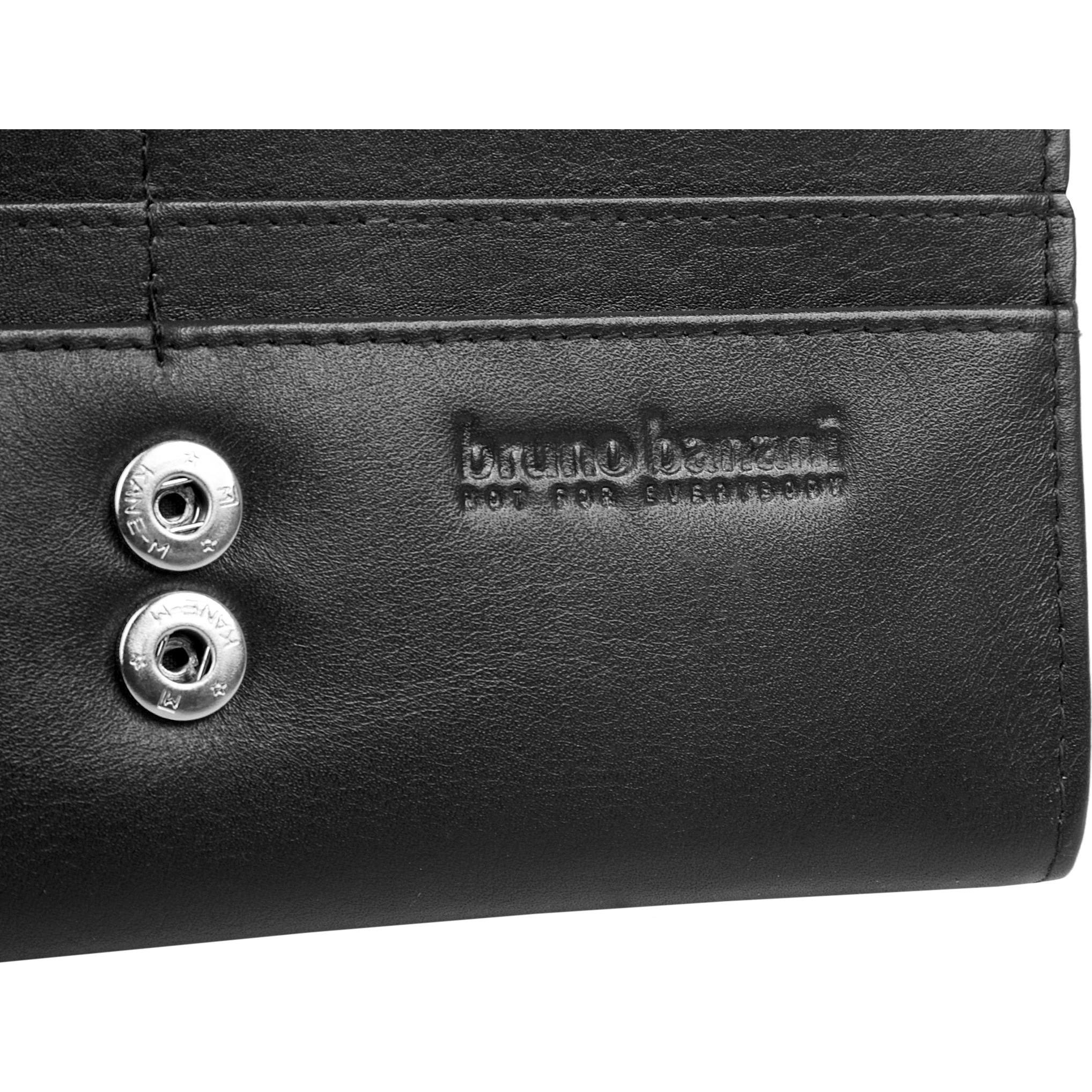 Bruno Banani, Portemonnaie, Geldbörse, Schwarz