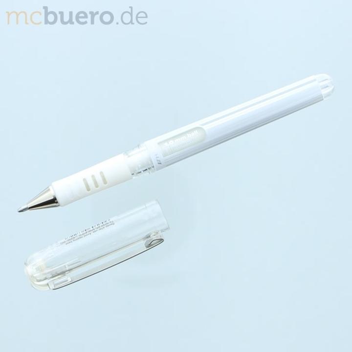 Actual product image Pentel Roller Hybrid Gel Grip (White, 1 x)