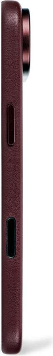 Actual product image Decoded Leather Backcover Apple iPhone Air Dark Ruby (Apple iPhone Air)
