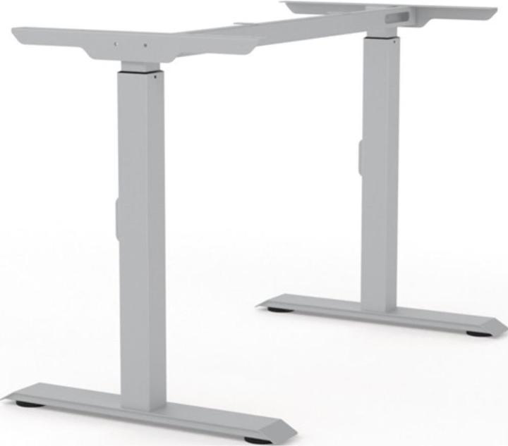 BMB Telaio del tavolo alluminio bianco RAL 9006 Altezza 900 mm Viti