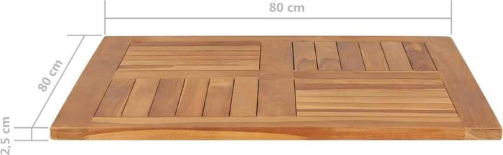 Produktbild vidaXL Tischplatte (80 x 80 cm)