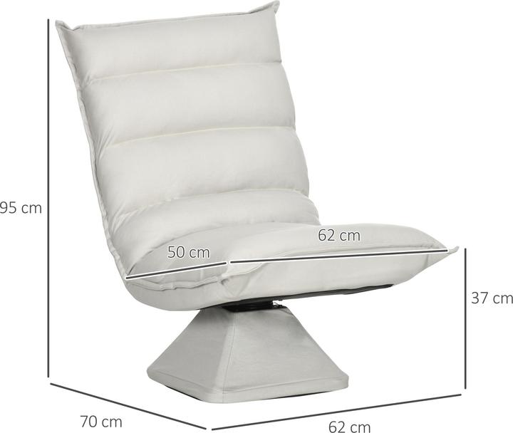 Immagine prodotto Homcom Sedia da terra con base