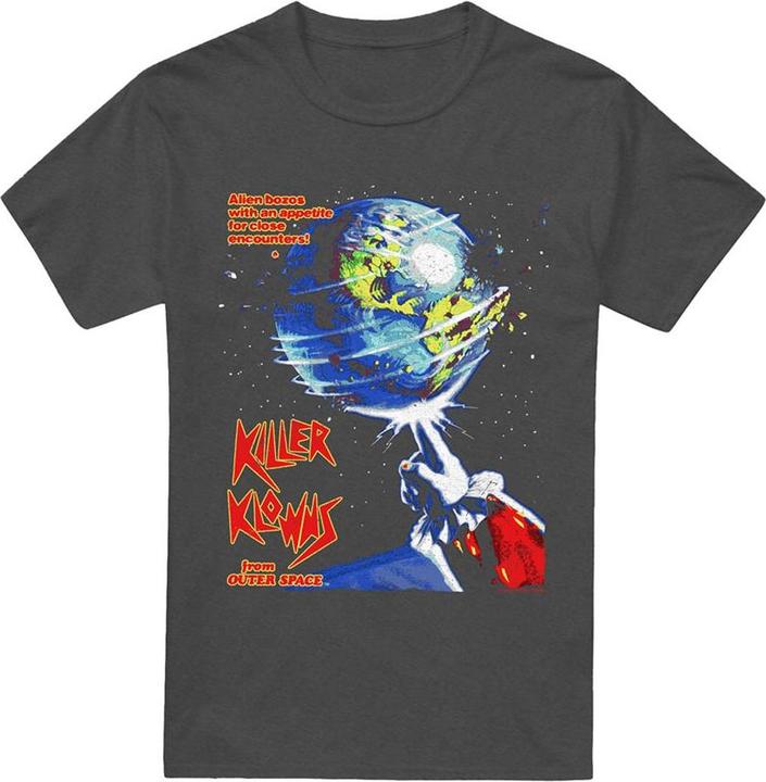 Produktbild Killer Klowns From Outer Space Invaders TShirt meliert (L)