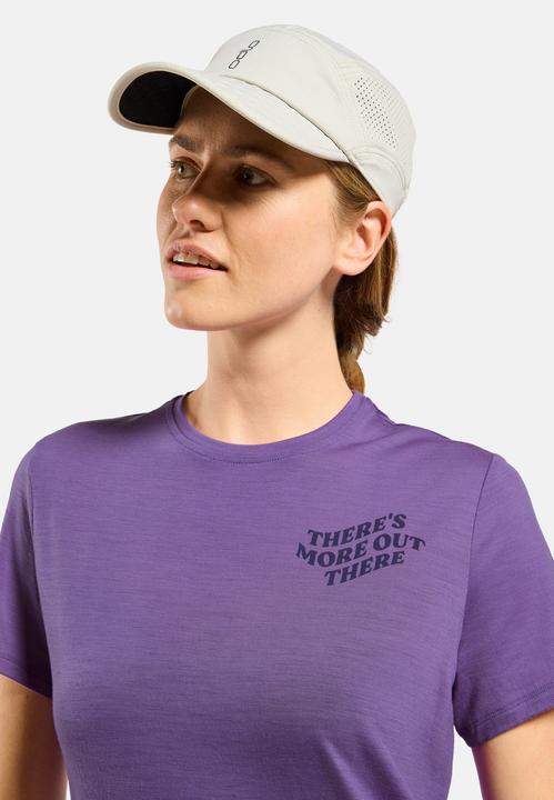 Actual product image Odlo Women's There's More Merino 160 T-Shirt Crew S/S (XS)